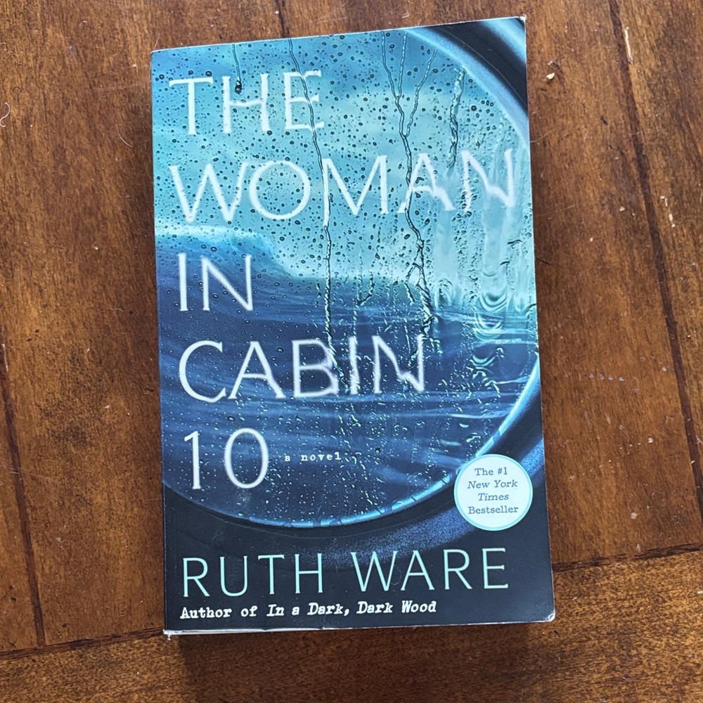 The Woman in Cabin 10 - Blue Cover